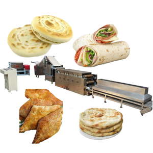 Linha de produ&ccedil;&atilde;o autom&aacute;tica industrial de panqueca de alta produtividade