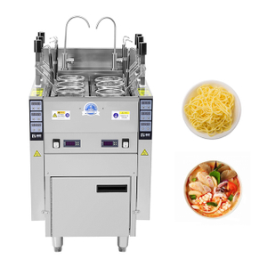 Gran venta de cestas de acero inoxidable de gran salida, cocina para Pasta, equipo de cocina para Fideos, cocina para Fideos a Gas, 3/6/9