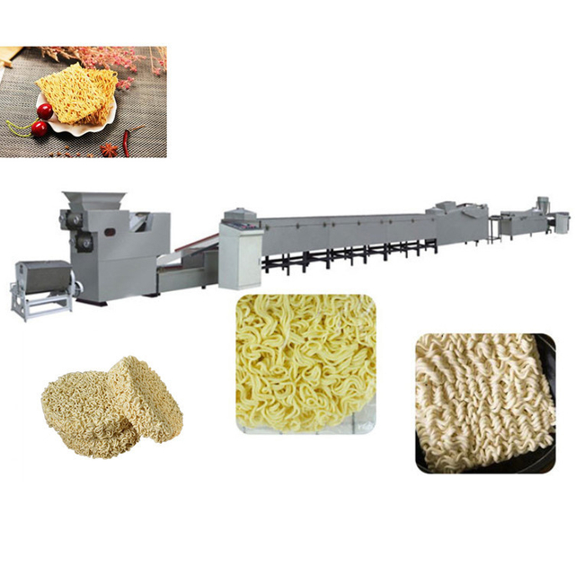 Linha de produ&ccedil;&atilde;o de macarr&atilde;o instant&acirc;neo