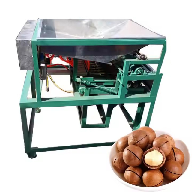 Maquinaria de procesamiento de nueces de macadamia M&aacute;quina para galletas de nueces de macadamia