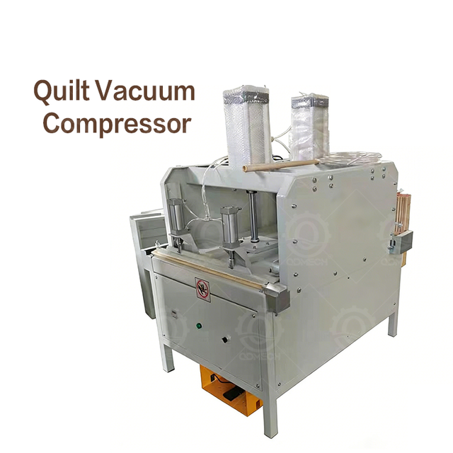 M&aacute;quina de embalagem de compressor de v&aacute;cuo de colcha de a&ccedil;o inoxid&aacute;vel